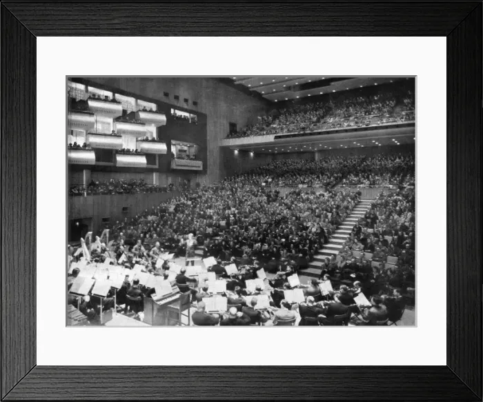 Framed Print : Concert in Royal Festival Hall, South Bank, London Framed Print : Concert in Royal Festival Hall, South Bank, London