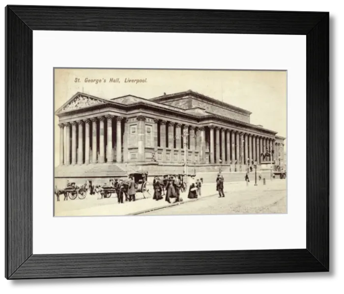 Framed Print : St. Georges Hall, Liverpool, Merseyside Framed Print : St. Georges Hall, Liverpool, Merseyside