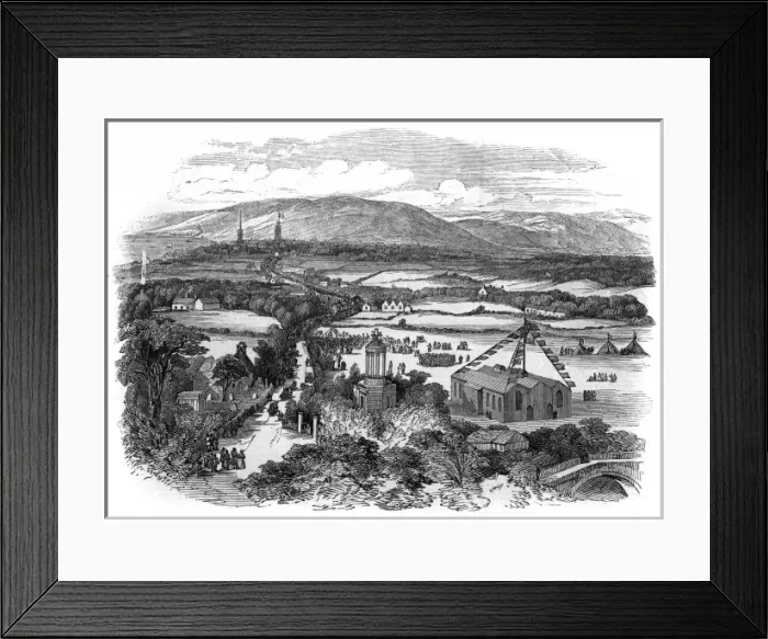 Framed Print : Burns Festival Procession Framed Print : Burns Festival Procession