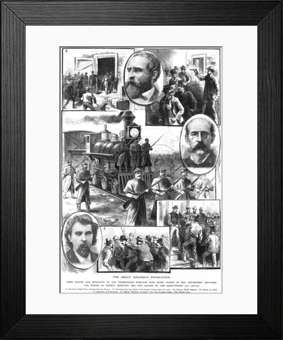 Framed Print : The great railway revolution Framed Print : The great railway revolution