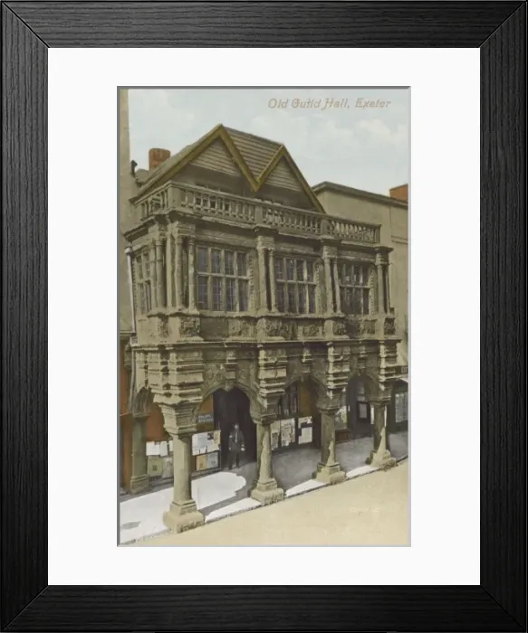 Framed Print : Old Guild Hall, Exeter Framed Print : Old Guild Hall, Exeter