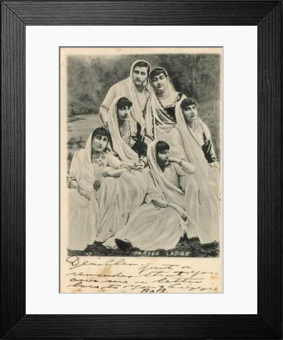 Framed Print : India - Parsee Ladies Framed Print : India - Parsee Ladies