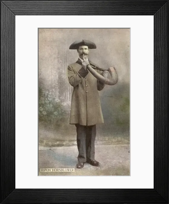 Framed Print : Ripon Hornblower Framed Print : Ripon Hornblower
