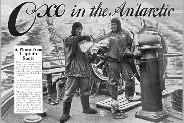 Oxo in the Antarctic - Captain Scott polar expedition