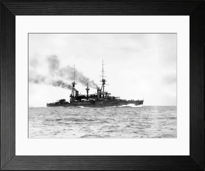 Framed Print : HMS Agincourt, British battleship, WW1 Framed Print : HMS Agincourt, British battleship, WW1