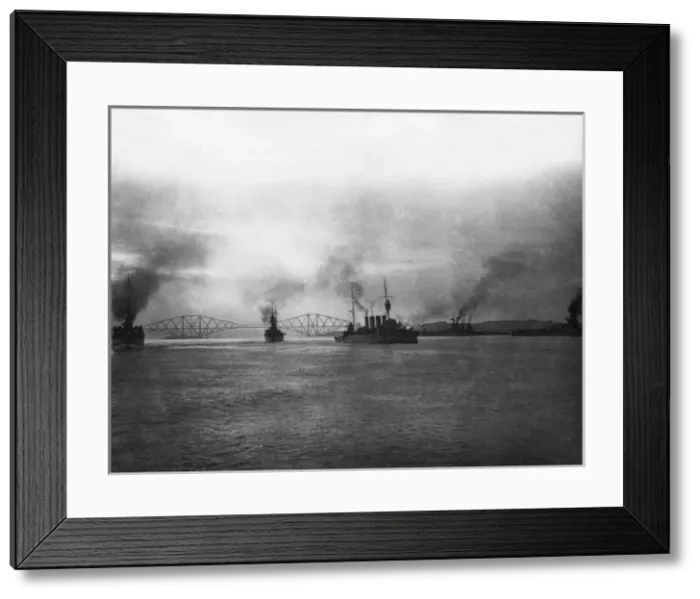 Framed Print : Ships of the British 2nd LCS and BCS, WW1 Framed Print : Ships of the British 2nd LCS and BCS, WW1