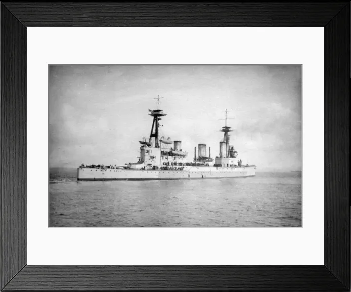 Framed Print : HMS Indefatigable, British battlecruiser, WW1 Framed Print : HMS Indefatigable, British battlecruiser, WW1