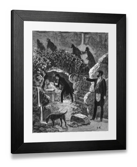 Framed Print : Initiation Ceremony Framed Print : Initiation Ceremony