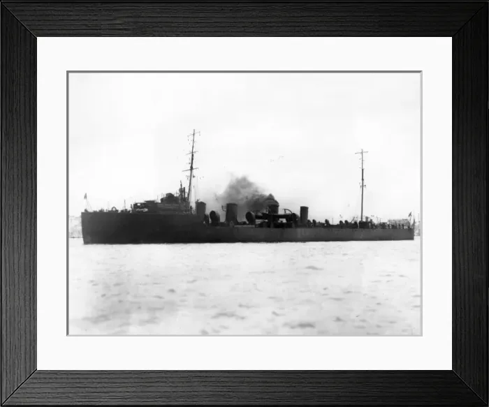 Framed Print : HMS Nubian, British destroyer, pre-WW1 Framed Print : HMS Nubian, British destroyer, pre-WW1