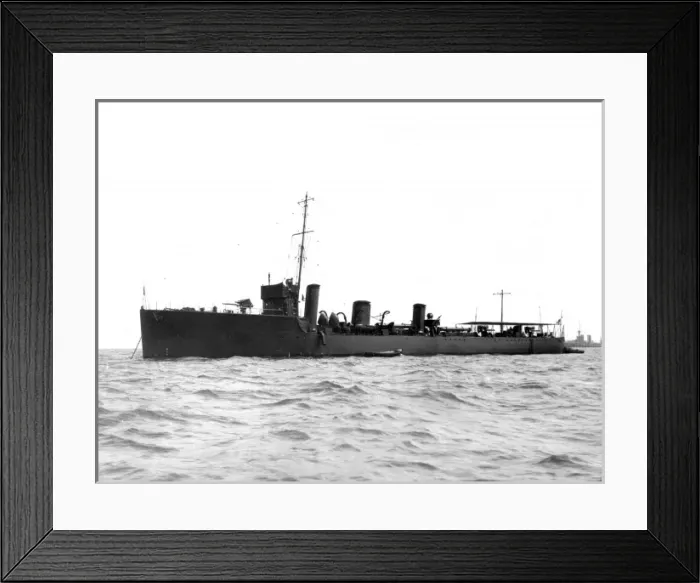 Framed Print : HMS Shark, British destroyer, pre-WW1 Framed Print : HMS Shark, British destroyer, pre-WW1