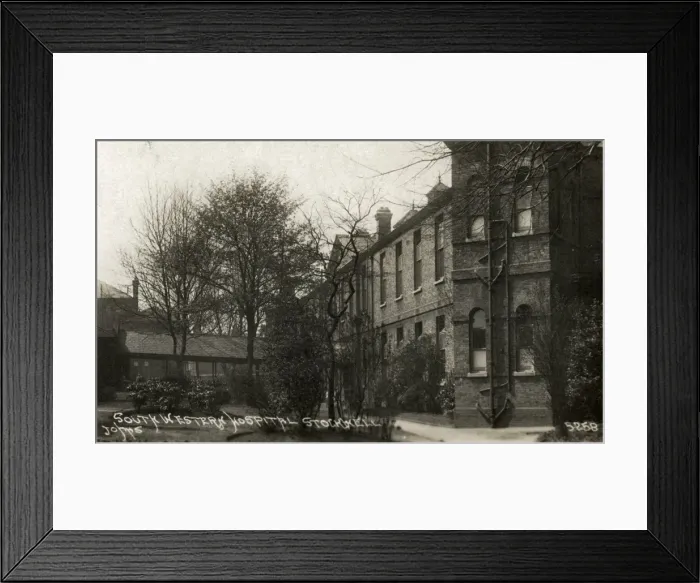 Framed Print : South-Western Hospital, Stockwell, London Framed Print : South-Western Hospital, Stockwell, London