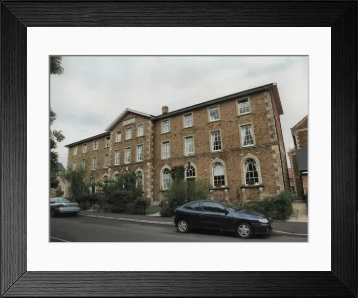 Framed Print : Taunton Union Workhouse, Somerset Framed Print : Taunton Union Workhouse, Somerset