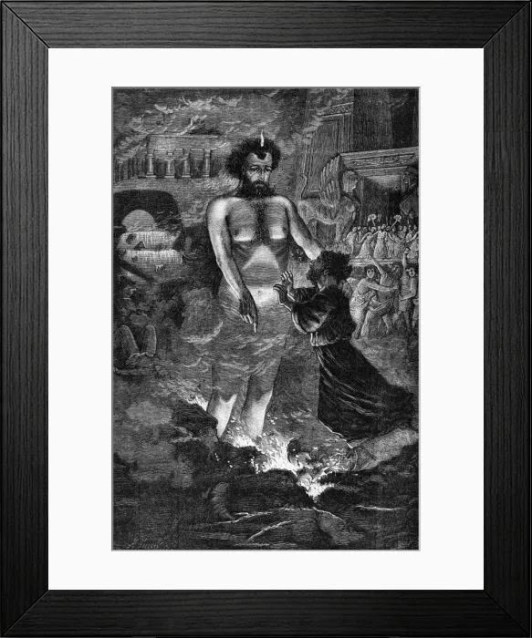 Framed Print : The legend of Hiram Framed Print : The legend of Hiram
