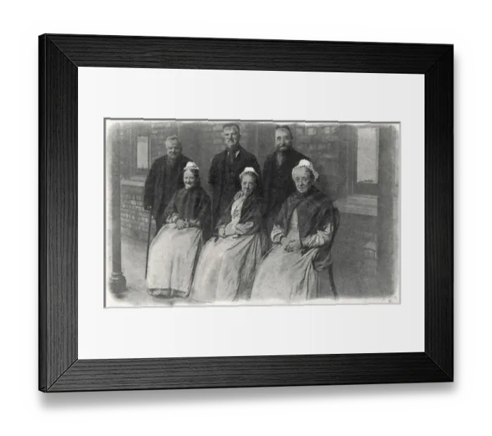 Framed Print : Workhouse Married Couples Quarters Framed Print : Workhouse Married Couples Quarters