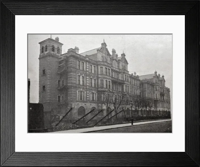 Framed Print : St Marylebone Workhouse, London Framed Print : St Marylebone Workhouse, London