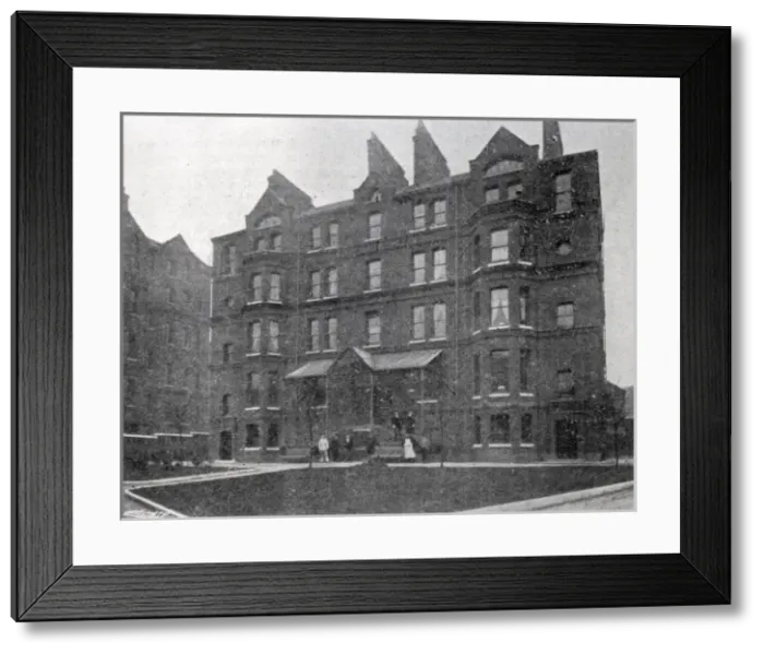 Framed Print : Administration block at St Pancras Workhouse Framed Print : Administration block at St Pancras Workhouse