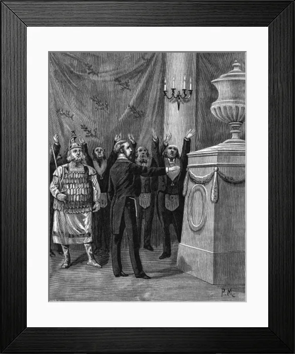 Framed Print : Initiation to the Master of Prefects Framed Print : Initiation to the Master of Prefects