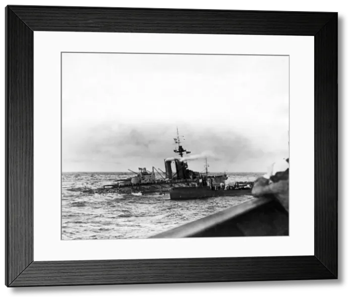 Framed Print : HMS Audacious, British battleship, WW1 Framed Print : HMS Audacious, British battleship, WW1