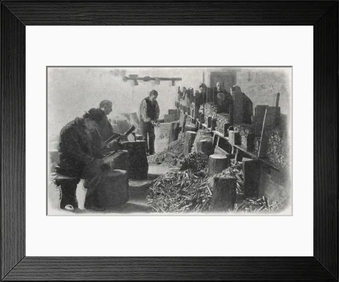 Framed Print : Workhouse Wood-chopping Shed Framed Print : Workhouse Wood-chopping Shed