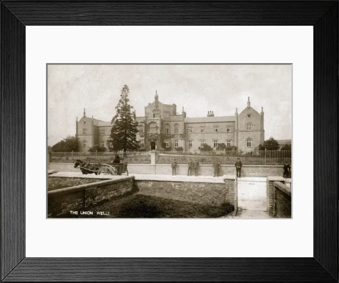 Framed Print : Wells Union Workhouse, Somerset Framed Print : Wells Union Workhouse, Somerset