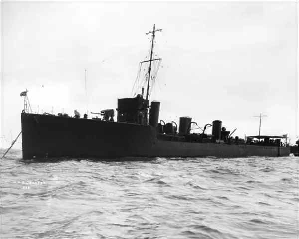 HMS Contest, British destroyer, WW1