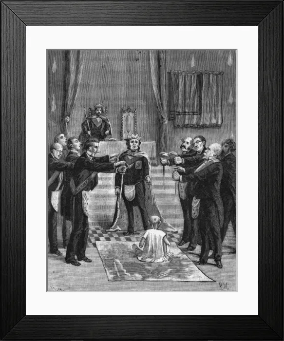Framed Print : Initiation Ceremony Framed Print : Initiation Ceremony