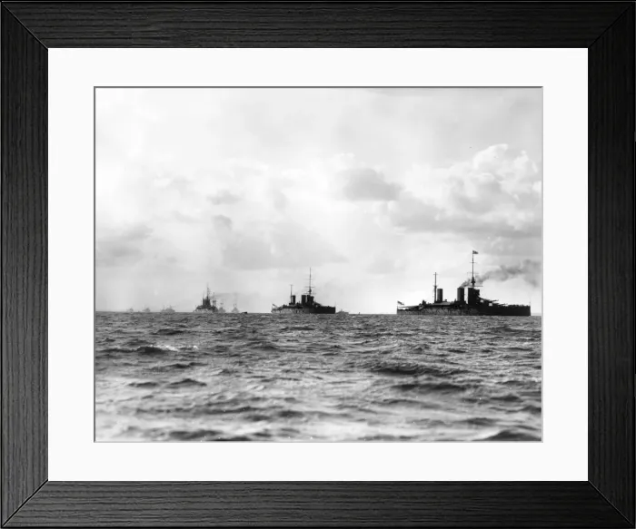 Framed Print : British 1st and 2nd Battlecruiser Squadrons, WW1 Framed Print : British 1st and 2nd Battlecruiser Squadrons, WW1