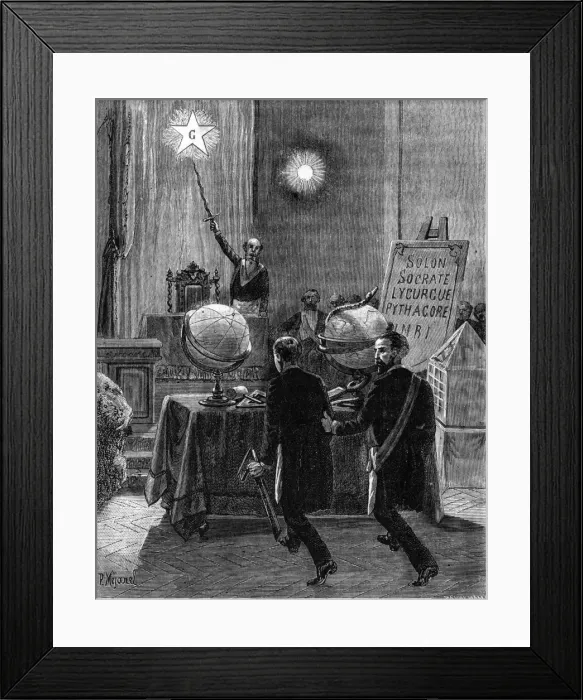 Framed Print : Initiation to Companion Grade Framed Print : Initiation to Companion Grade