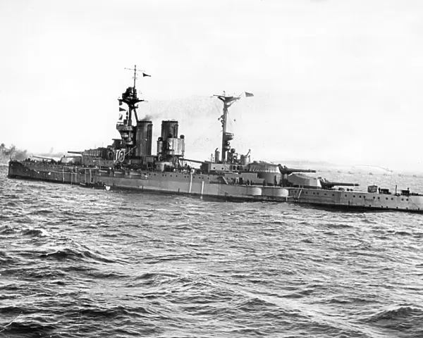 HMS Valiant, British battleship, WW1