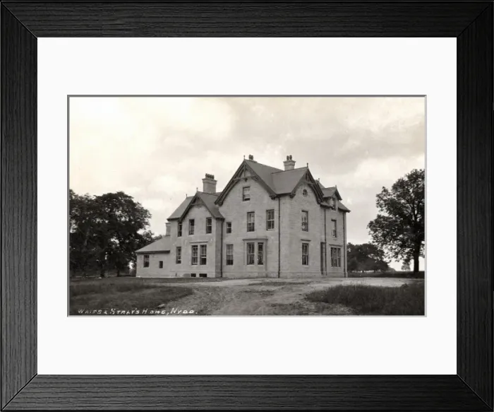 Framed Print : Waifs and Strays Homes, Nidd, Yorkshire Framed Print : Waifs and Strays Homes, Nidd, Yorkshire