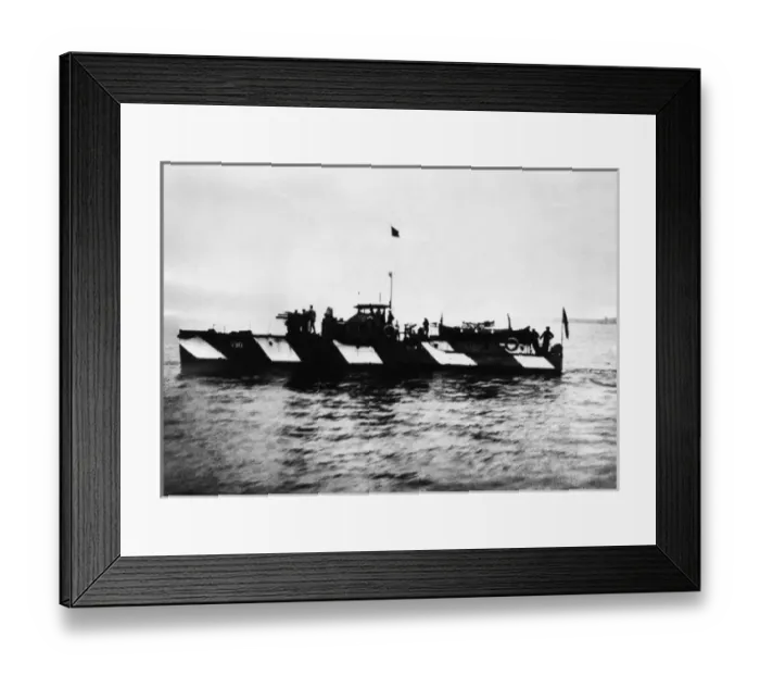 Framed Print : British motor launch, Otranto Barrage, WW1 Framed Print : British motor launch, Otranto Barrage, WW1