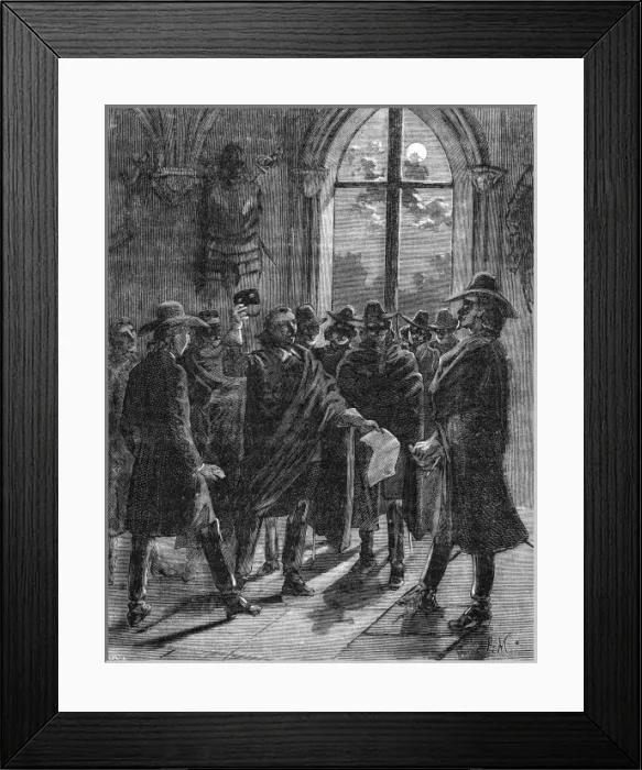 Framed Print : Initiation of the Prussian Knight Framed Print : Initiation of the Prussian Knight