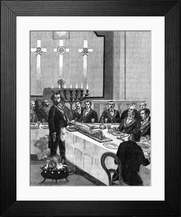 Framed Print : Feast of the Rosy - Cross