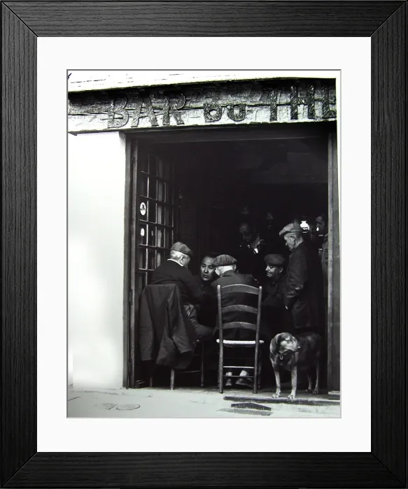Framed Print : French bar Framed Print : French bar