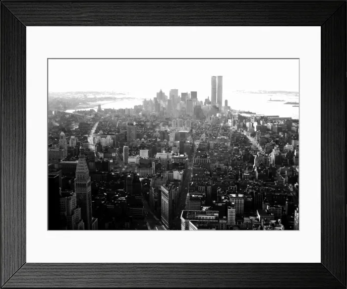 Framed Print : Birdseye view of New York Framed Print : Birdseye view of New York