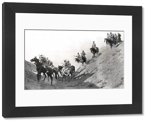 Arab mounted police, Mesopotamia, WW1