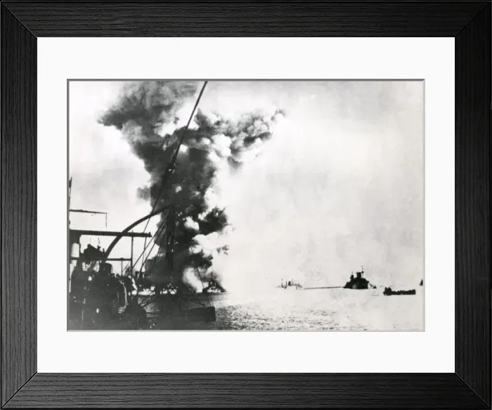 Framed Print : Italian naval action, WW1 Framed Print : Italian naval action, WW1