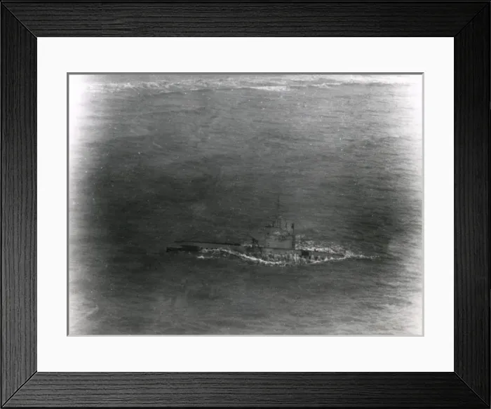 Framed Print : Italian submarine stranded near Tagliamento River Framed Print : Italian submarine stranded near Tagliamento River