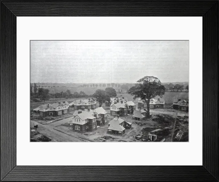Framed Print : Greenwich Homes, Sidcup - fire drill Framed Print : Greenwich Homes, Sidcup - fire drill