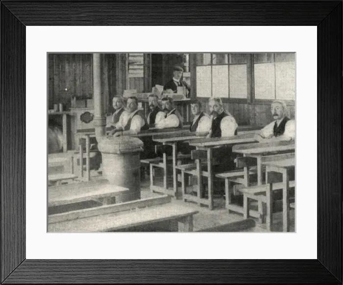 Framed Print : Dining Hall at Laindon Labour Colony, Essex Framed Print : Dining Hall at Laindon Labour Colony, Essex