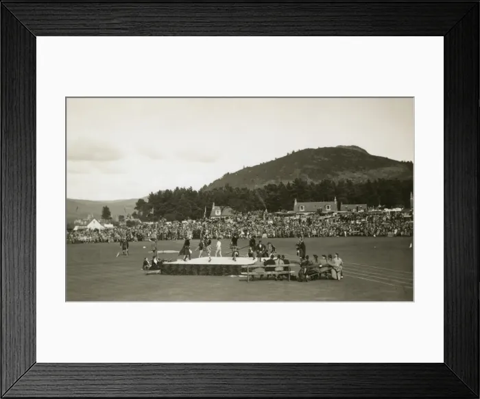 Framed Print : The Ballater Highland Games Framed Print : The Ballater Highland Games