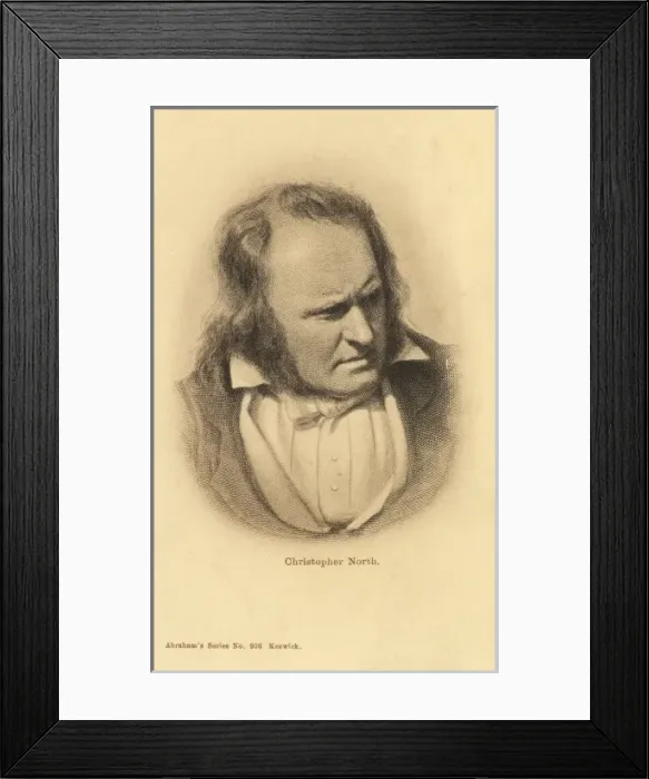 Framed Print : Christopher North / John Wilson Framed Print : Christopher North / John Wilson