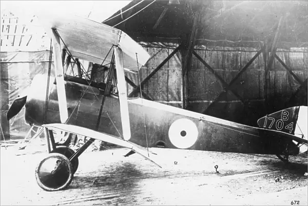British Sopwith Pup biplane, WW1