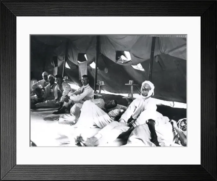 Framed Print : Captured British troops, Dardanelles, WW1 Framed Print : Captured British troops, Dardanelles, WW1