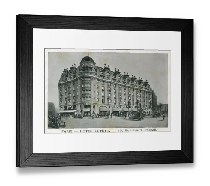 Framed Print : Hotel Lutetia - Paris, France Framed Print : Hotel Lutetia - Paris, France