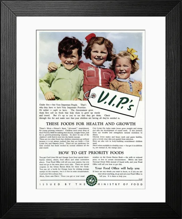 Framed Print : Healthcare for children under five years 1948 Framed Print : Healthcare for children under five years 1948