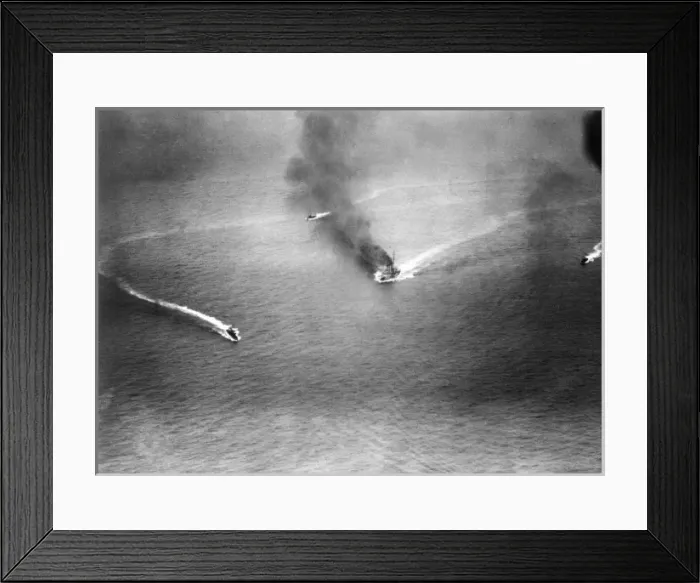 Framed Print : Austrian battleships during Otranto Barrage, Adriatic, WW1 Framed Print : Austrian battleships during Otranto Barrage, Adriatic, WW1