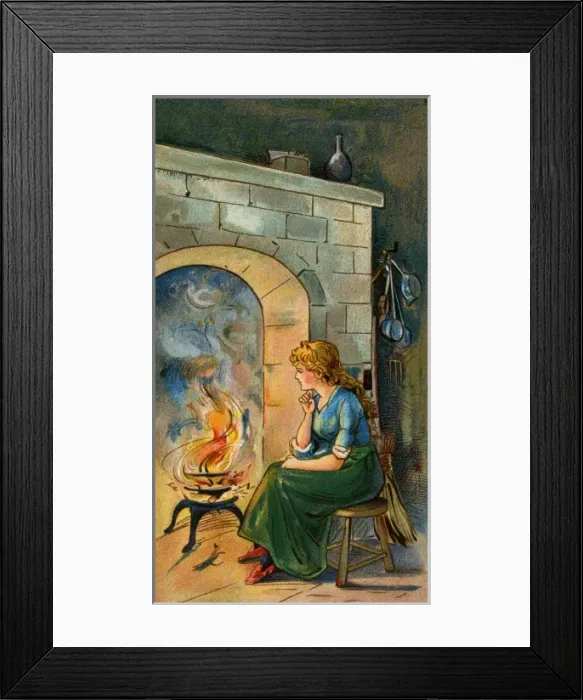 Framed Print : Cinderella Framed Print : Cinderella