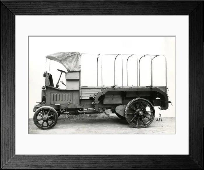 Framed Print : Italian Fiat 30 prime mover in use during WW1 Framed Print : Italian Fiat 30 prime mover in use during WW1