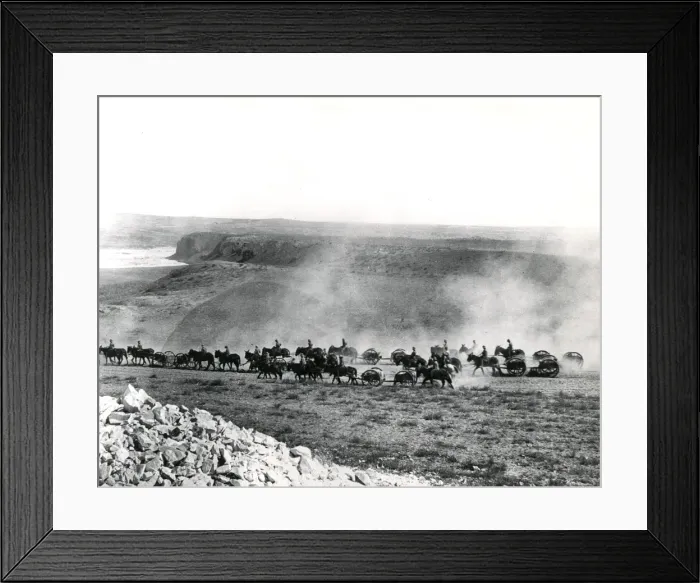 Framed Print : British reconnaissance at Wadi Saba, Palestine, WW1 Framed Print : British reconnaissance at Wadi Saba, Palestine, WW1